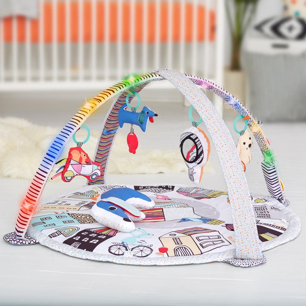 Skip Hop Vibrant Village Smart Lights Activity Gym