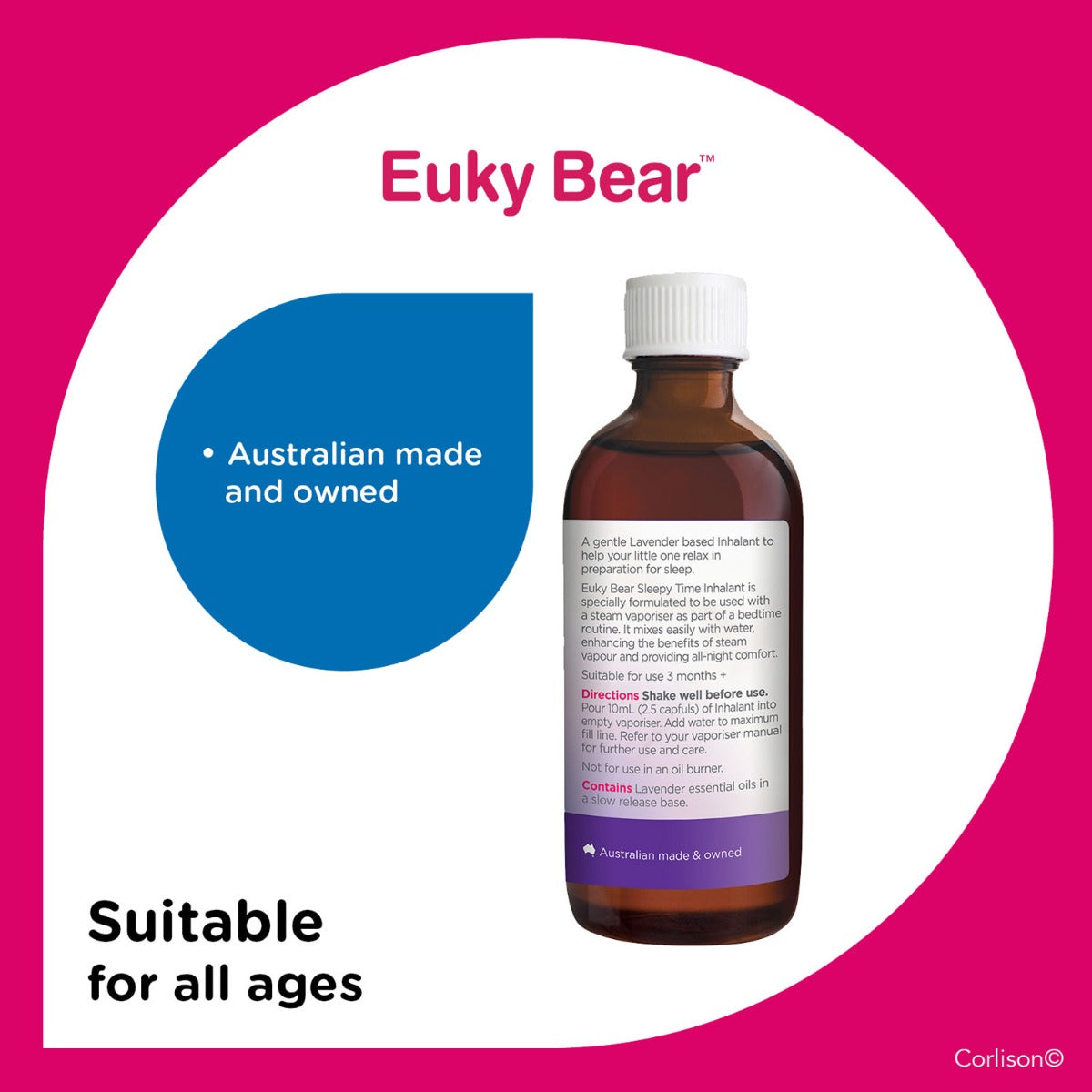 Euky Bear Sleepy Time Inhalant (200ml) - exp 02/27