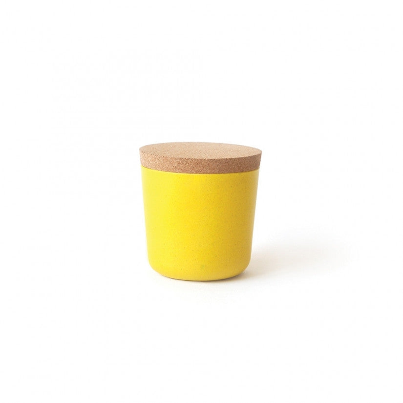 Ekobo Claro Bamboo Small Storage Canister Set (3 x 8 oz) - Sunrise