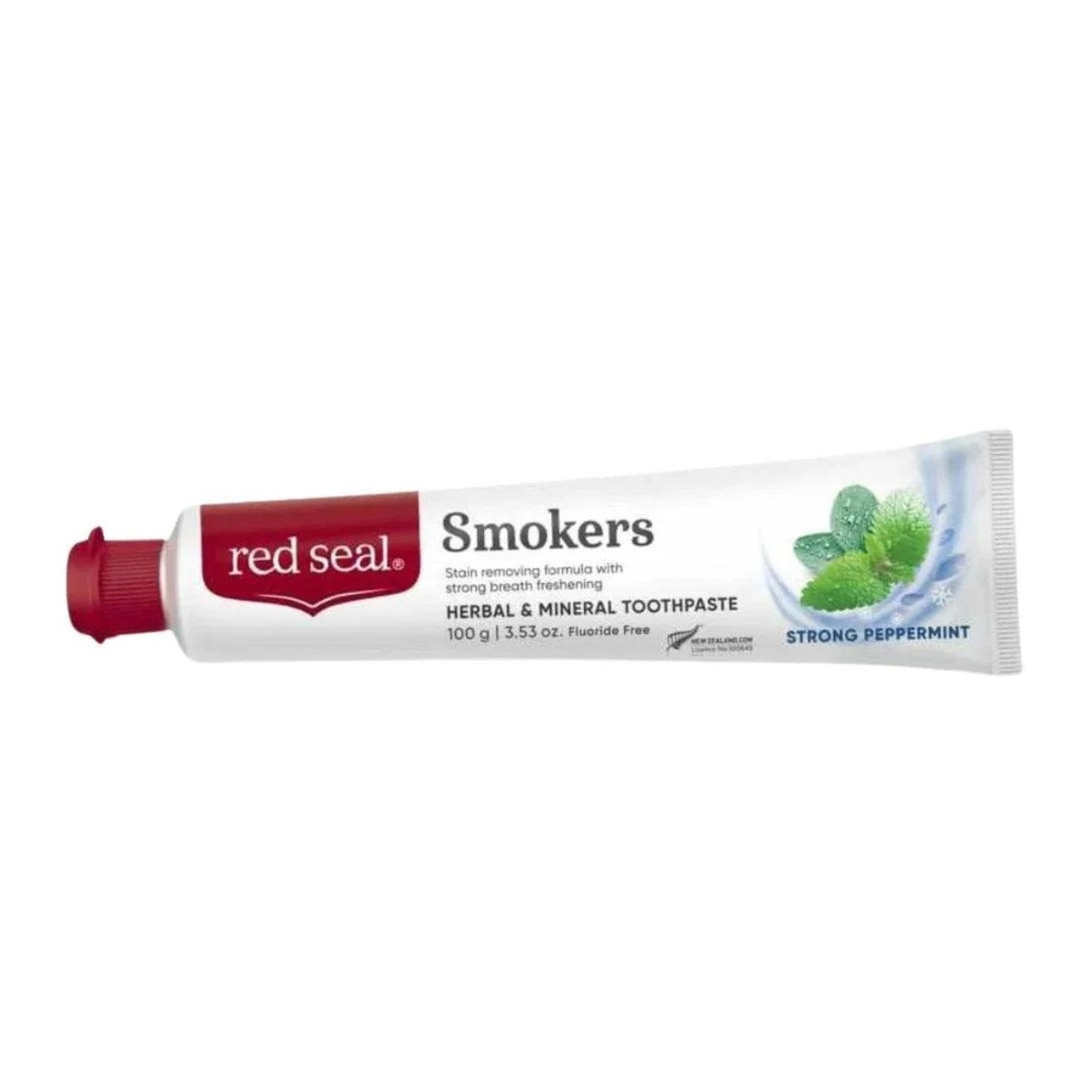 Red Seal Smokers Natural Toothpaste, 100g (Exp 10/28) - Pupsik Singapore