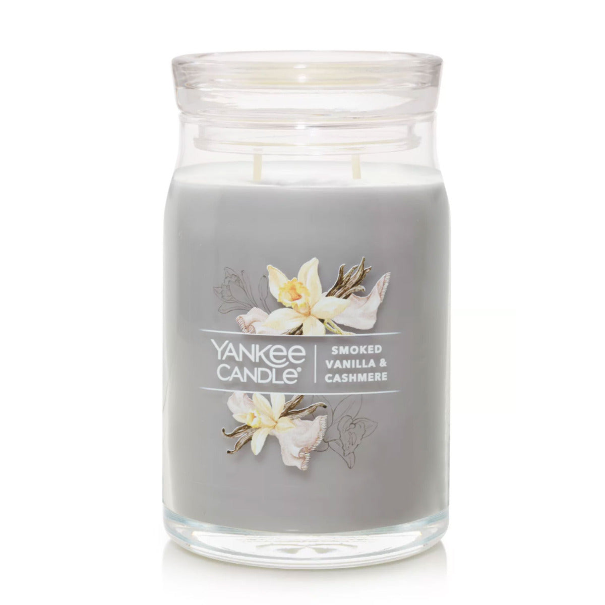 Yankee Candle Signature Large Jar Candle, 2-wicks (20oz) - Smoked Vanilla Cashmere