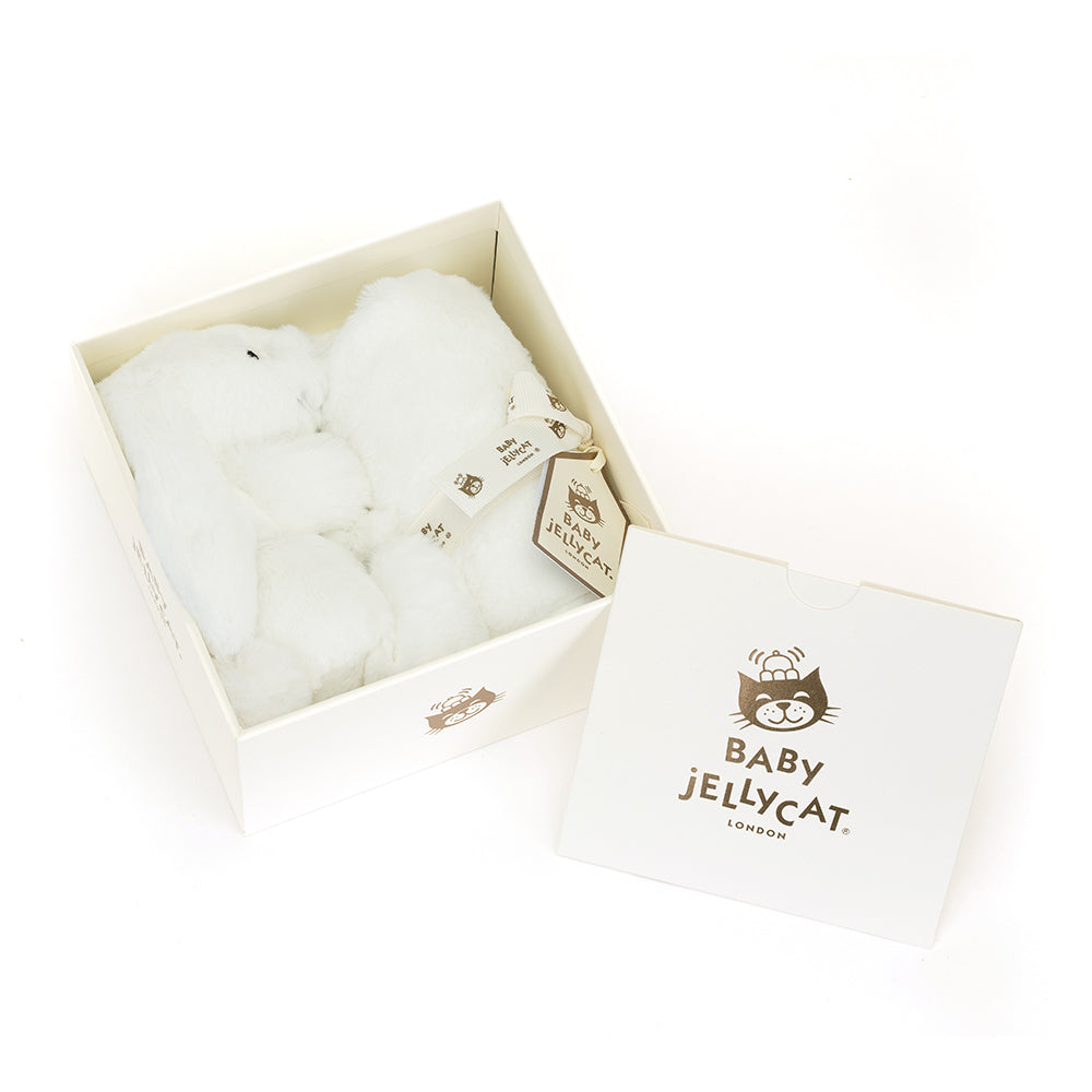 Jellycat Bashful Luxe Bunny Soother in Gift Box (3 Colors) - Pupsik Singapore