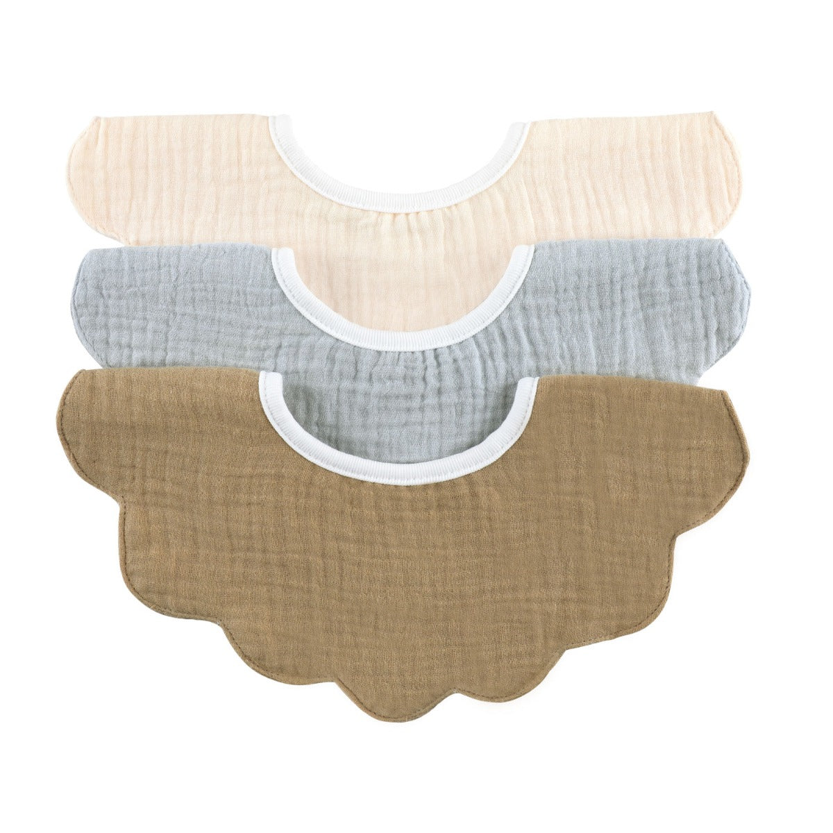 Soft Spot Petal Bib, 3pk (6 Designs)