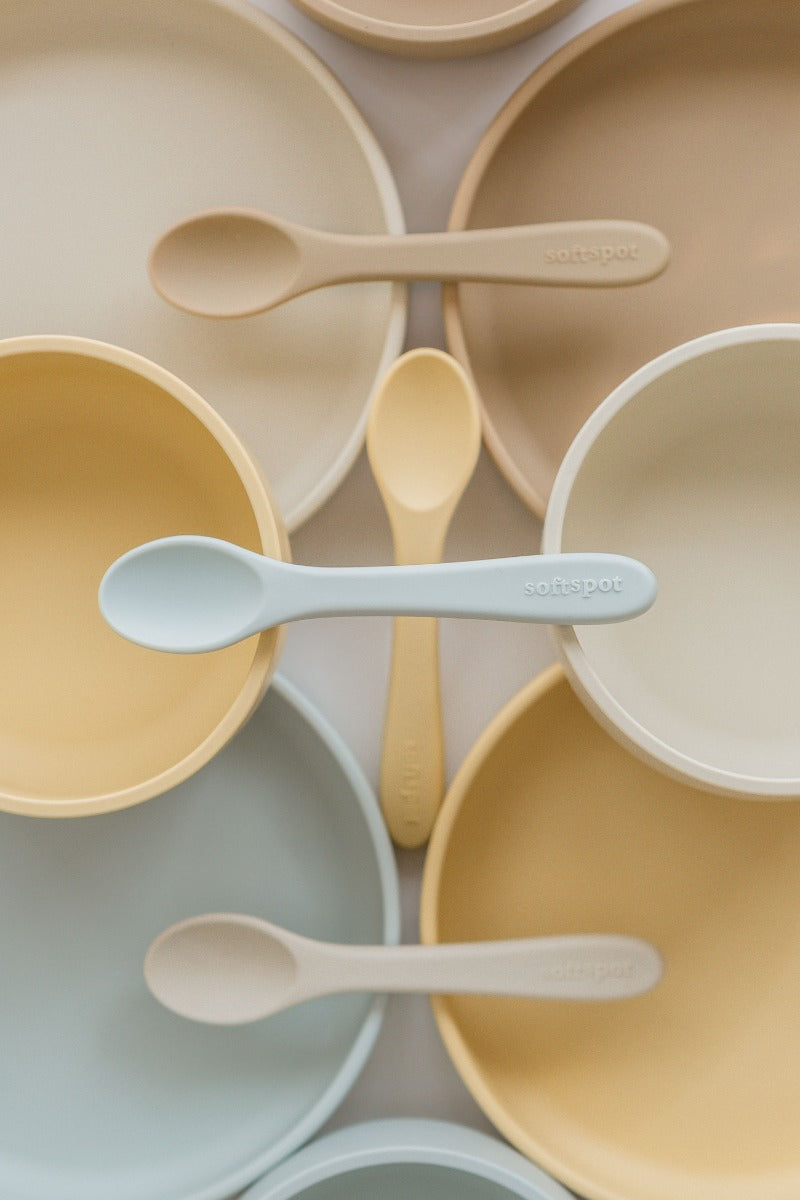 Soft Spot Baby Spoons, 2pk (3 Designs) - Pupsik Singapore