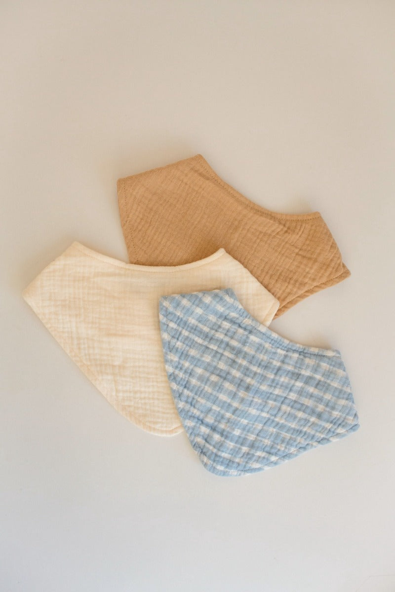 Soft Spot Bandana Bib, 3pk (7 Designs)