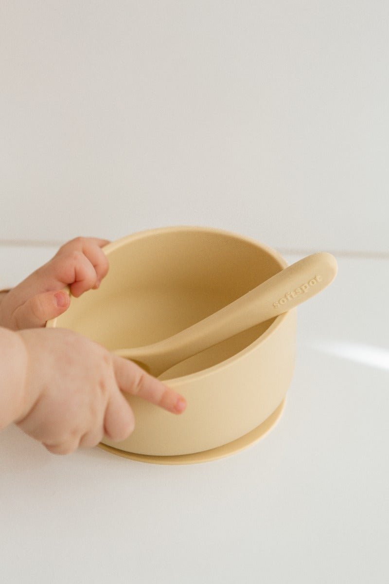 Soft Spot Baby Suction Bowl (6 Colours) - Pupsik Singapore