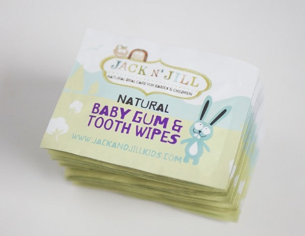 [2-pack] Jack N' Jill Natural Baby Gum & Tooth Wipes, 25 pcs - Exp 11/27