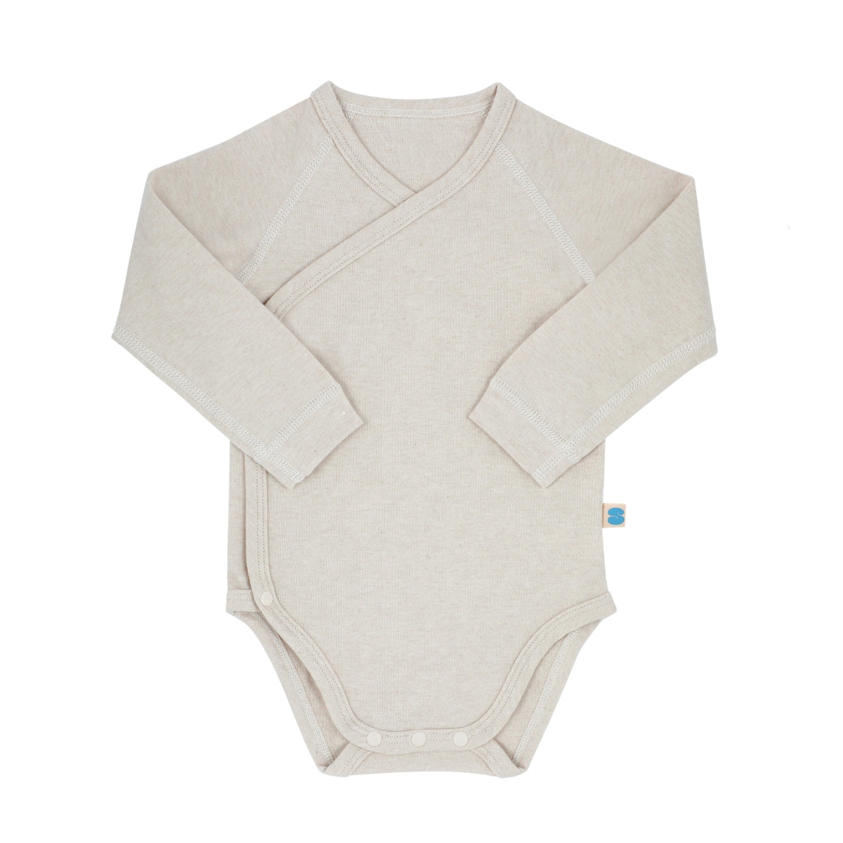 Soft Spot Long Sleeve Onesie - Cocoa (3 Sizes)