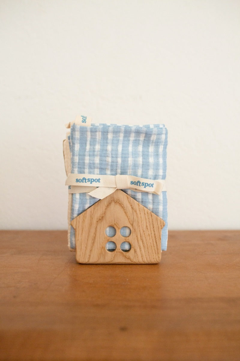 Soft Spot Soft Tea Towels, 3pk (2 Designs)