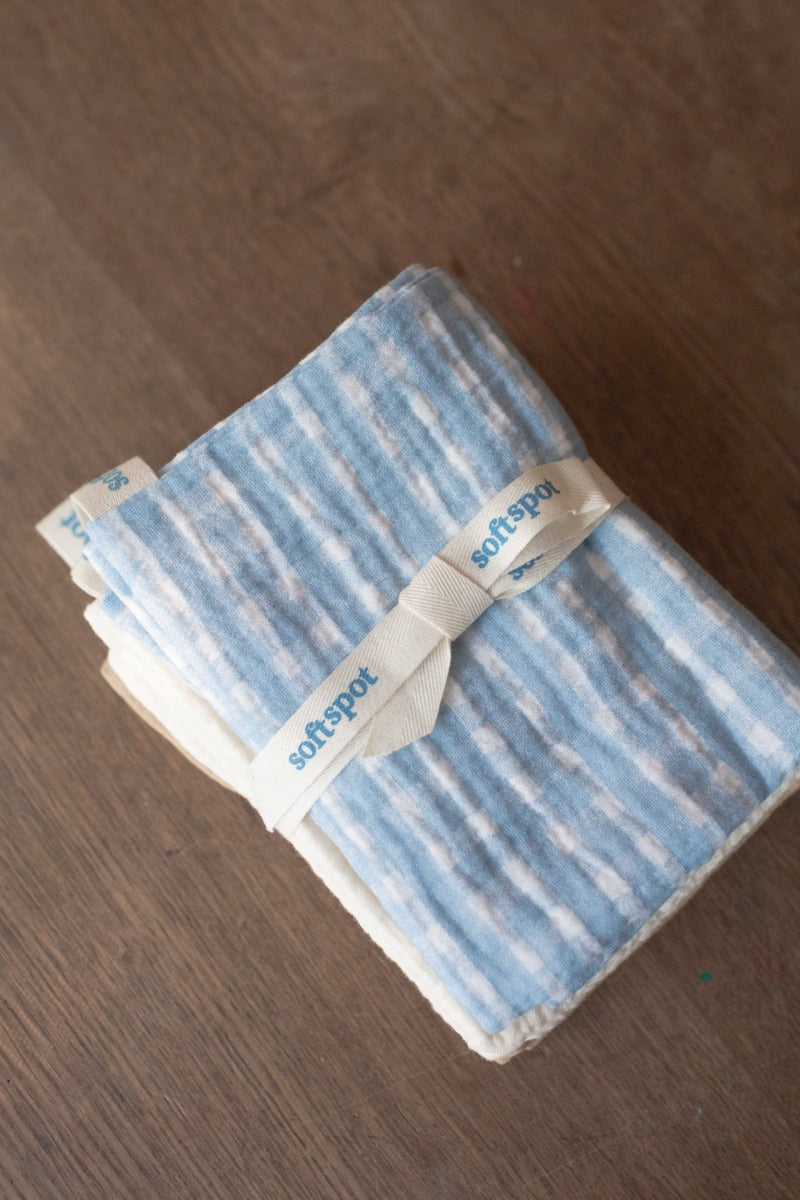 Soft Spot Soft Tea Towels, 3pk (2 Designs)