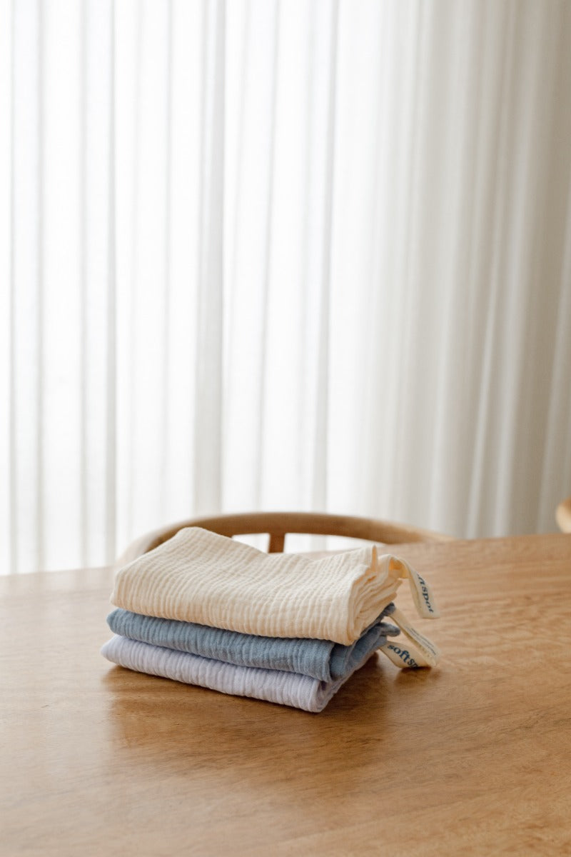 Soft Spot Soft Tea Towels, 3pk (2 Designs)