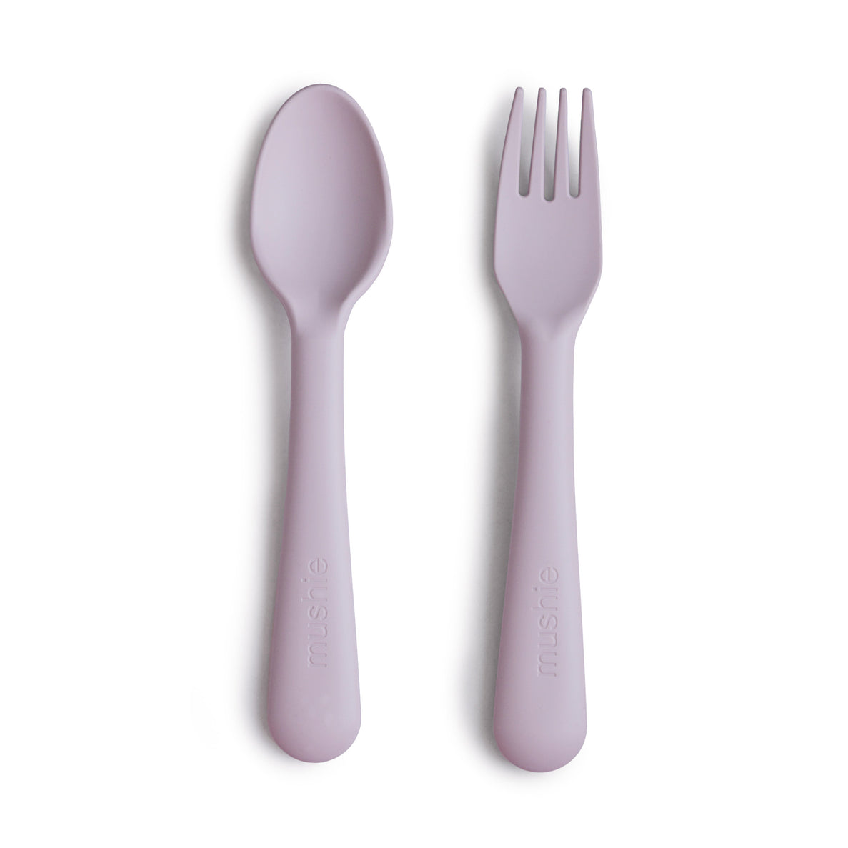 Mushie Baby Fork and Spoon Set (12 Colors) - Pupsik Singapore