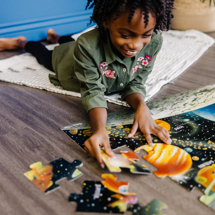 Melissa & Doug Floor Puzzle, 48 pcs (5 Themes) - Pupsik Singapore