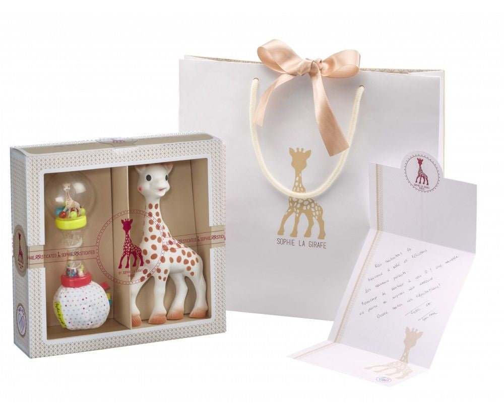 Sophie The Giraffe Maracas Rattle & Teether Gift Box