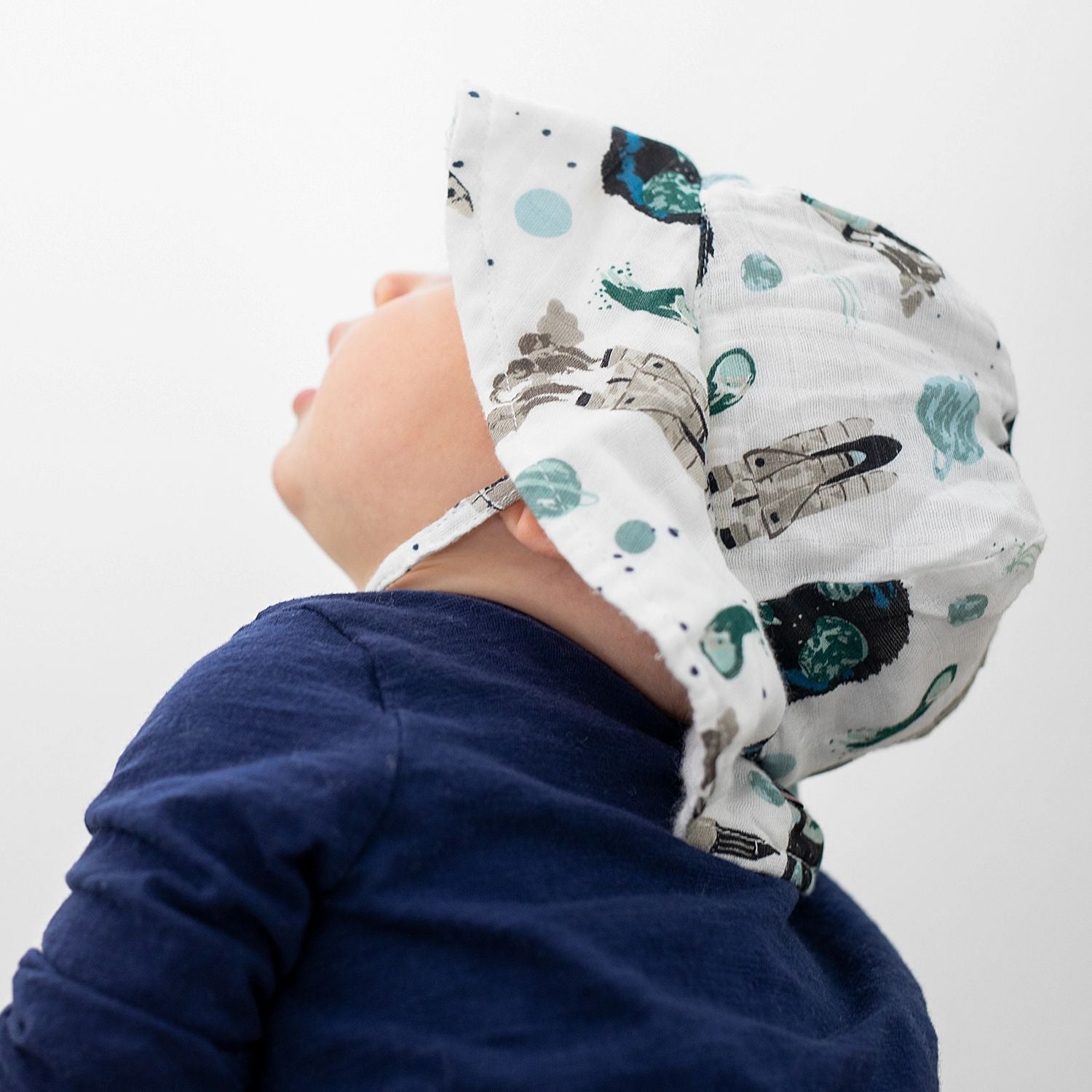 Bebe Au Lait Luxury Muslin Sun Baby Hat (4 Designs) - Pupsik Singapore