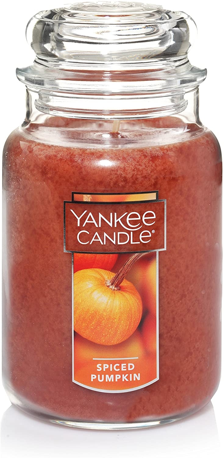 Yankee Candle Large Jar Candle (22oz) - Spiced Pumpkin