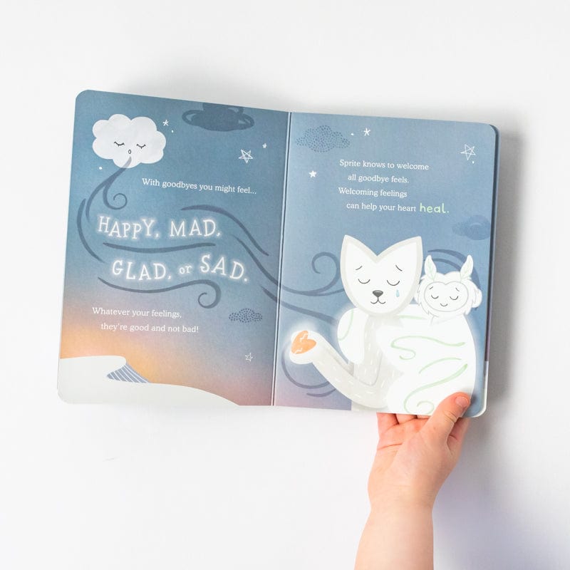 Slumberkins Sprite Helps Say Goodbye Board Book (Grief and Loss)