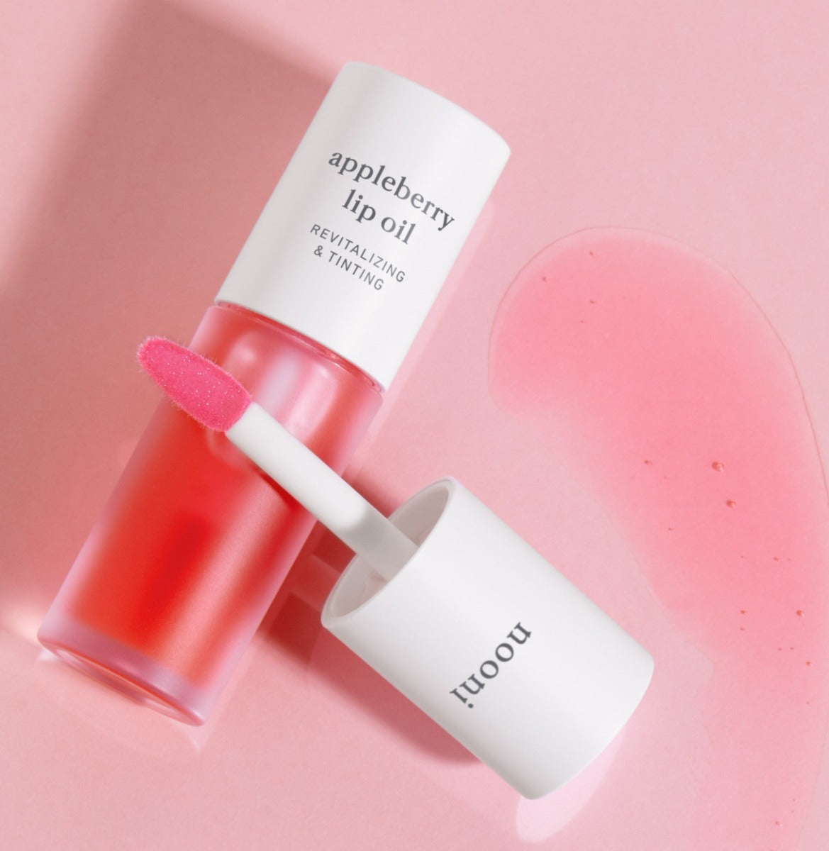 nooni Apple Lip Oil, 0.12 fl oz (10 Types) - Pupsik Singapore