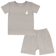 Baa Baa Sheepz Short Sleeve T-Shirt & Shorts - Dark Grey (3 Sizes)