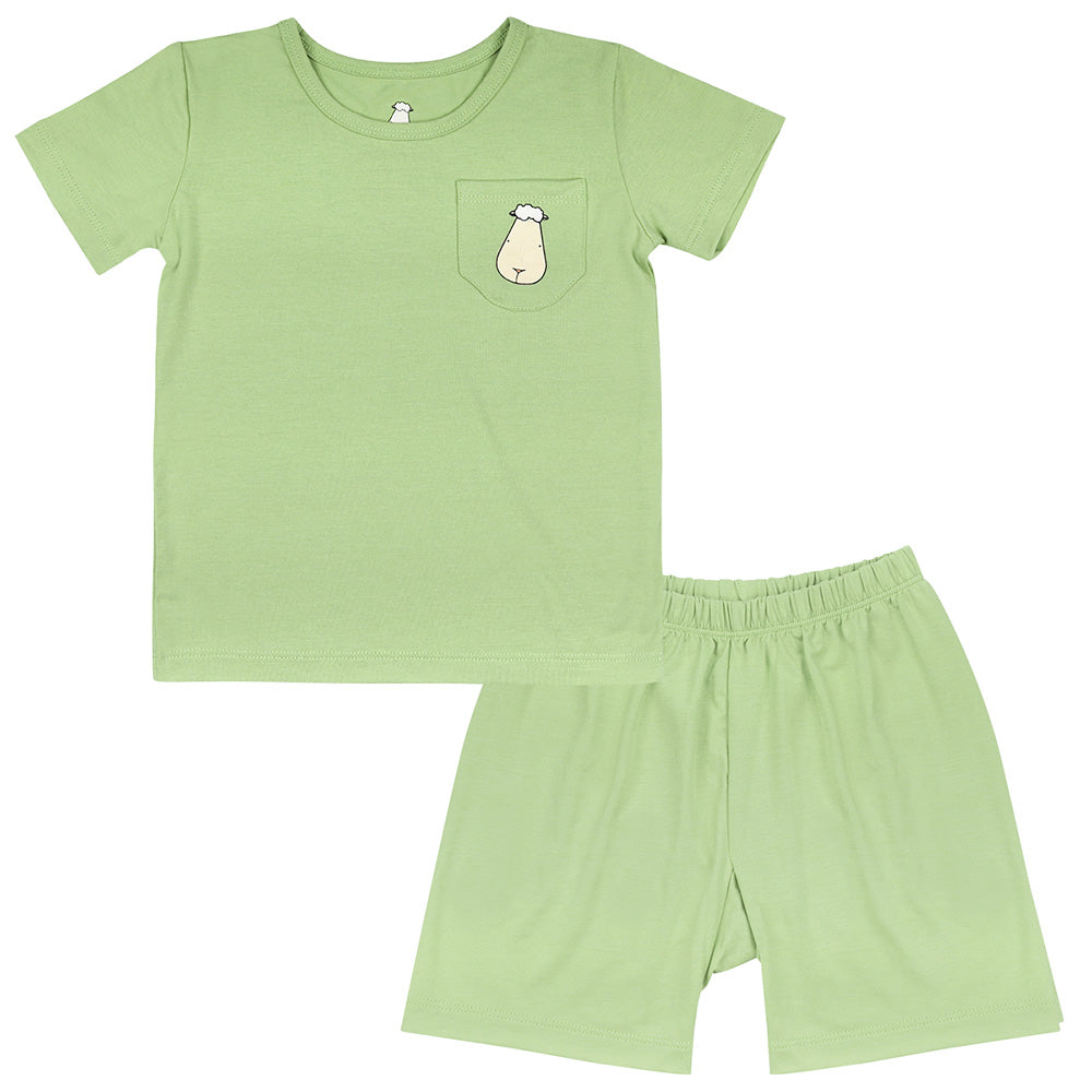 Baa Baa Sheepz Short Sleeve T-Shirt & Shorts - Mint (5 Sizes)