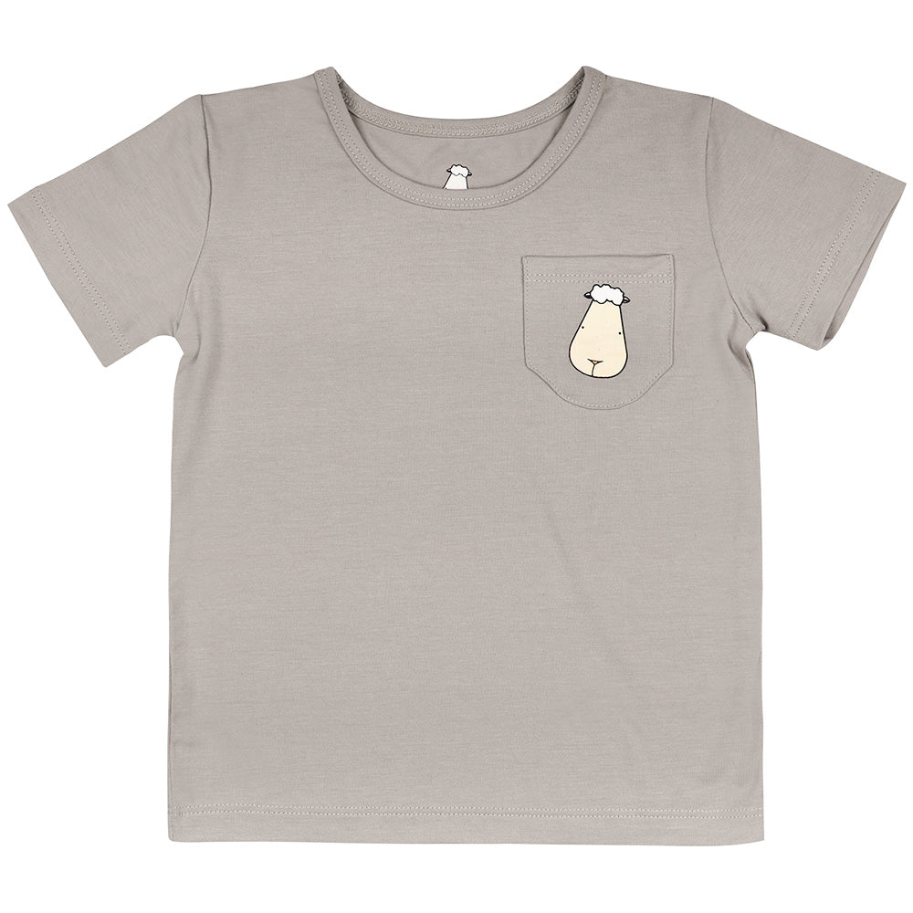 Baa Baa Sheepz Short Sleeve T-Shirt & Shorts - Dark Grey (3 Sizes)