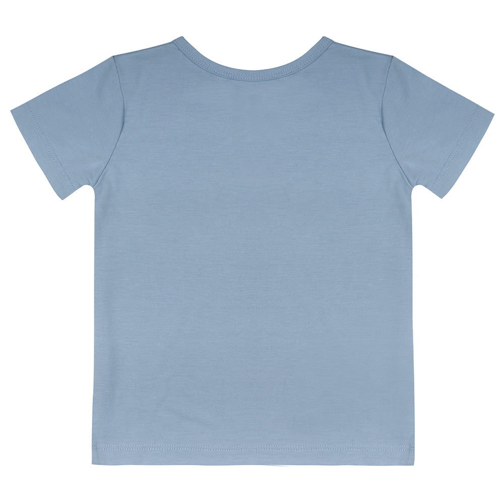 Baa Baa Sheepz Short Sleeve T-Shirt & Shorts - Ocean