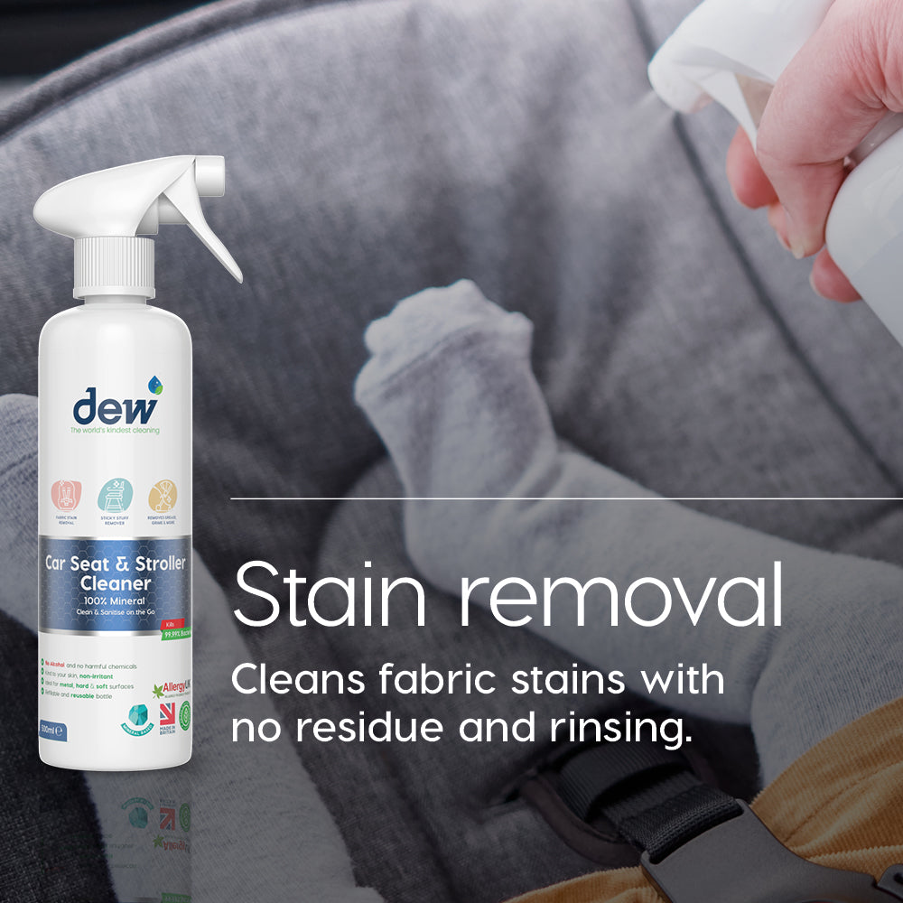 Dew Car Seat & Stroller Cleaner, 500ml (Exp 08/26)