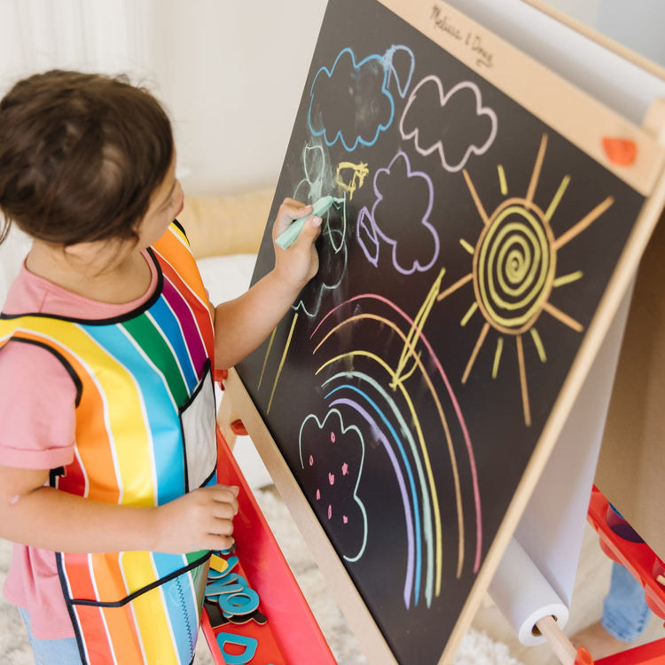 Melissa & Doug Deluxe Magnetic Standing Art Easel