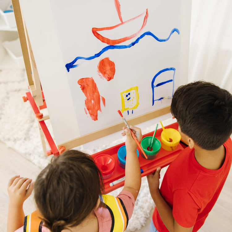 Melissa & Doug Deluxe Magnetic Standing Art Easel