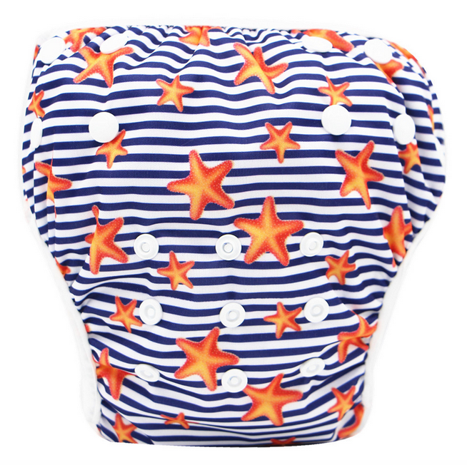 Pupsik Adjustable Snap Swim Diaper (35 Designs) - Pupsik Singapore
