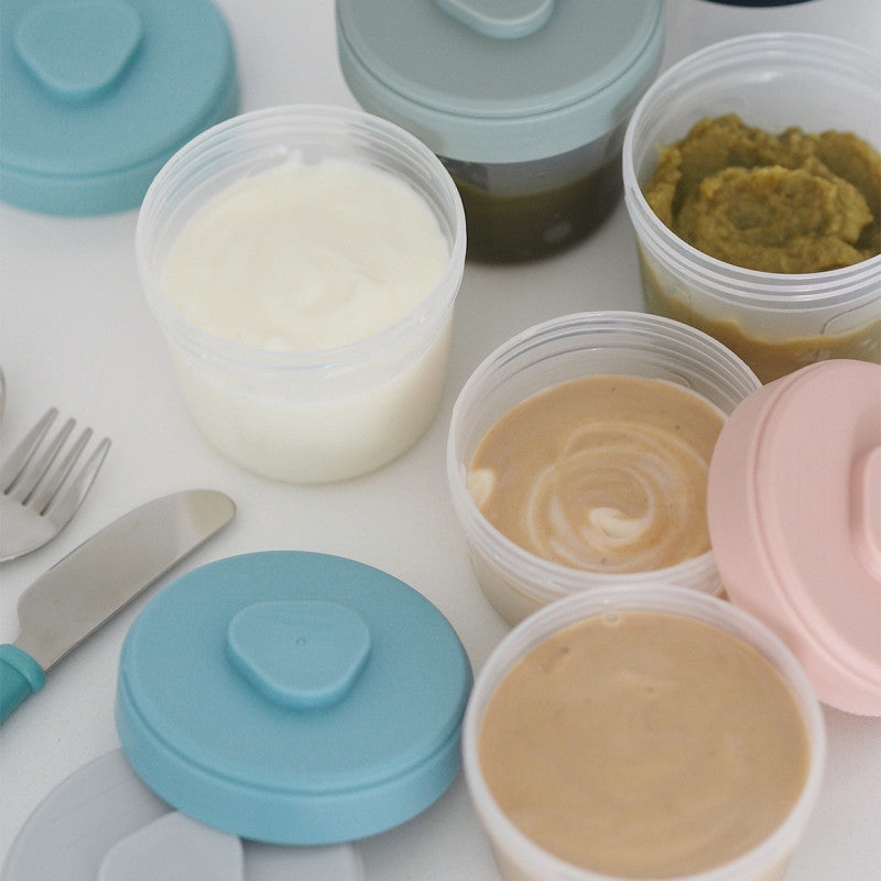 Beaba Clips Portions Starter Food Storage Set (6pc)