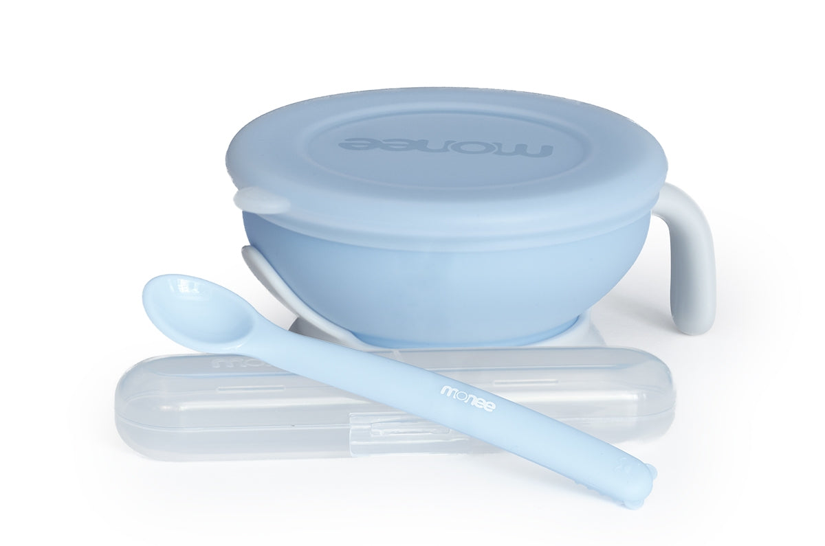 Monee Baby Silicone Starter Feeding Pack (2 Colours)