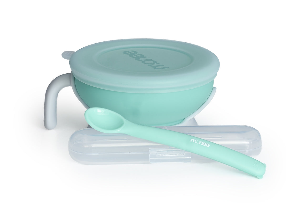 Monee Baby Silicone Starter Feeding Pack (2 Colours)