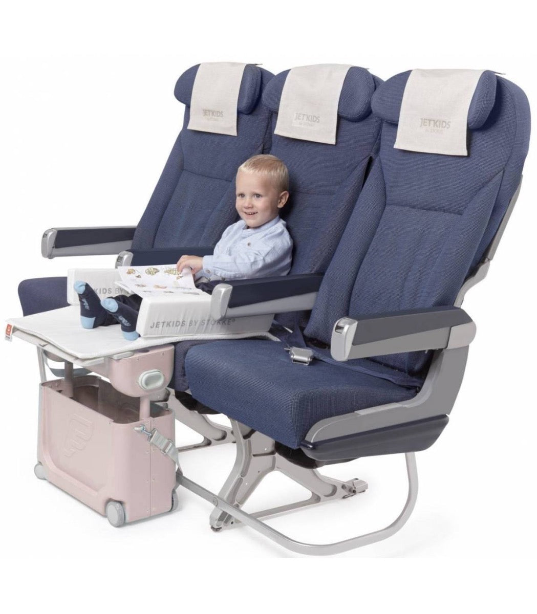 JetKids by Stokke Bed Box Airplane Ride/Carry/Sleep-On Suitcase V3 (4 Colours) - Pupsik Singapore