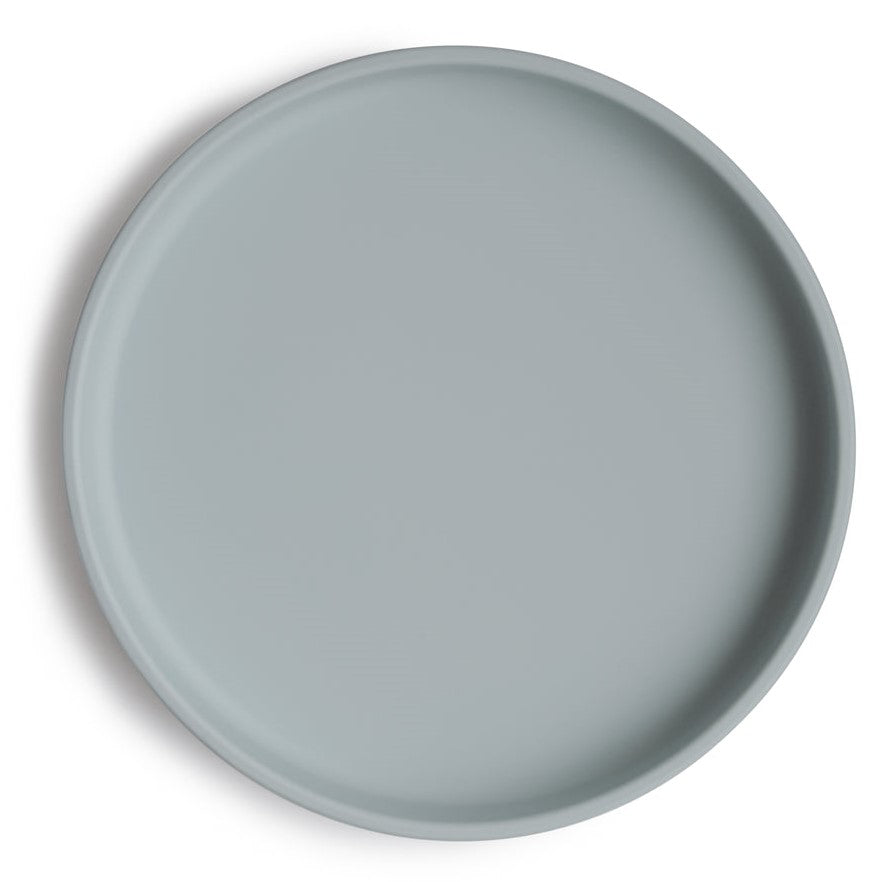 Mushie Classic Silicone Suction Plate (9 Colors) - Pupsik Singapore