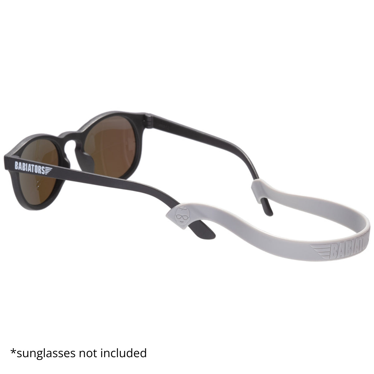 Babiators Sunglasses Silicone Strap, 0-5Y - Light Grey