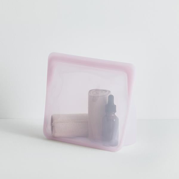 Stasher Reusable Silicone Stand-Up Mid Bag (1.6L) (3 Colours) - Pupsik Singapore