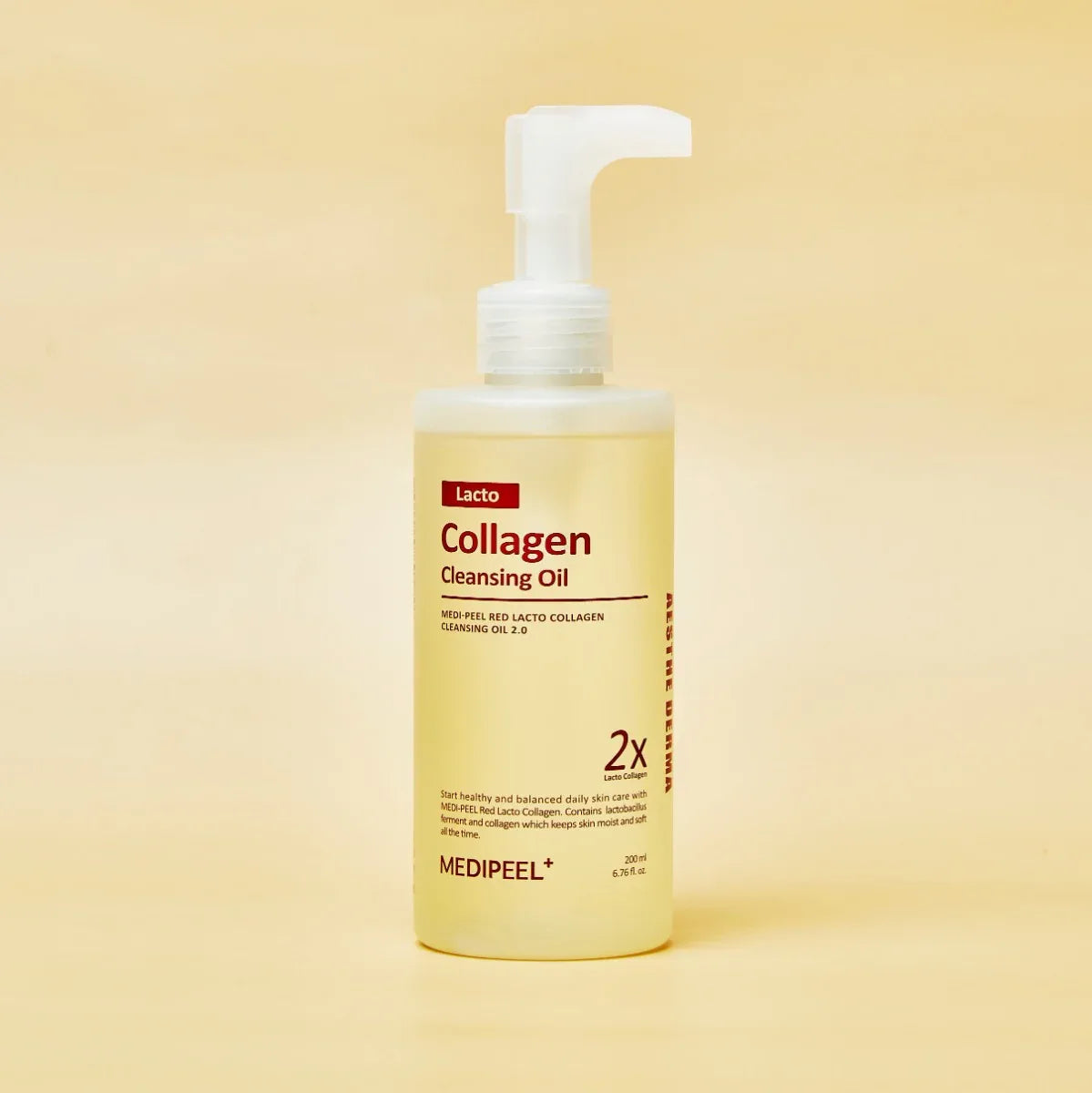 Medipeel Red Lacto Collagen Cleansing Oil 2.0, 200ml (Exp 01/28