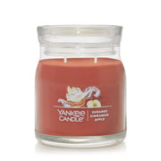 Yankee Candle Signature Medium Jar Candle, 2-wicks (13oz) - Sugared Cinnamon Apple