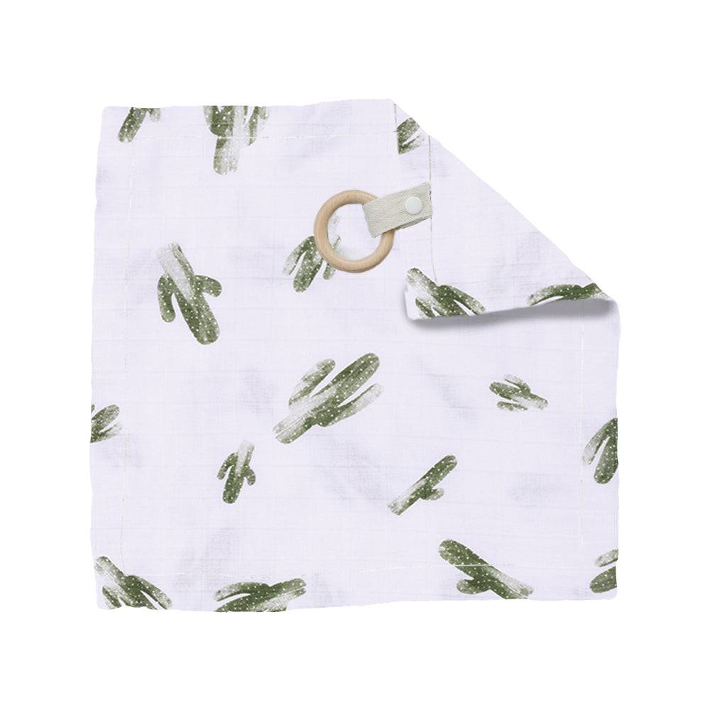 Bebe Au Lait Oh So Soft Muslin Teether Blanket (4 Designs) - Pupsik Singapore