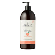 Sukin Botanical Body Wash, 1L - Peach Perfect