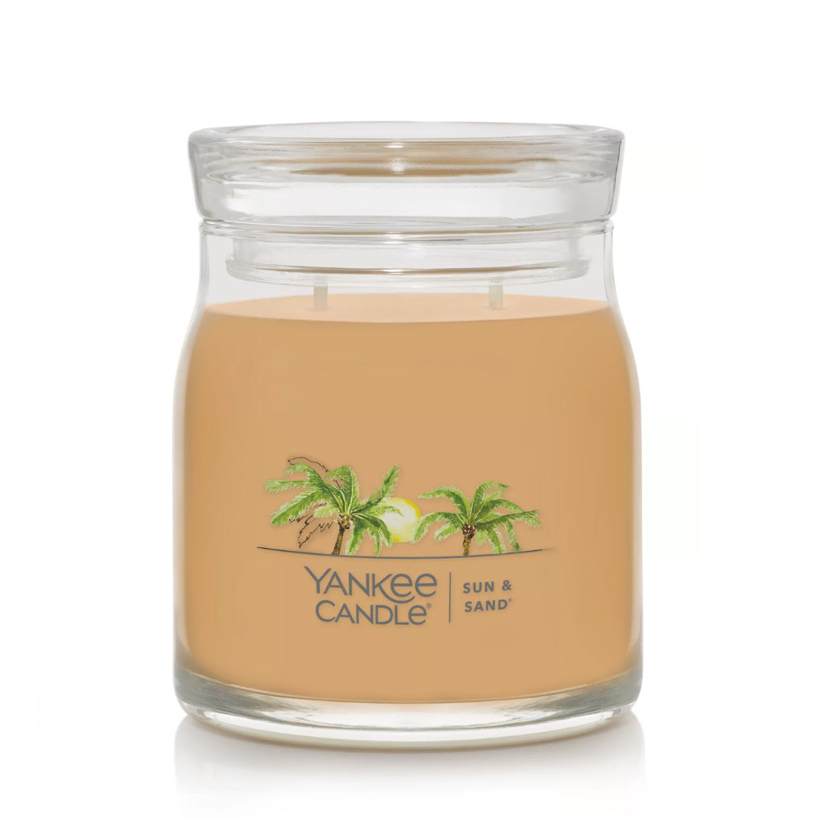 Yankee Candle Signature Medium Jar Candle, 2-wicks (13oz) - Sun & Sand
