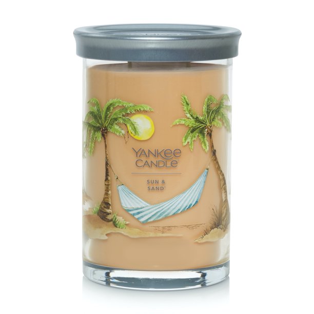 Yankee Candle Signature Large Tumbler Candle, 2-wicks (20oz) - Sun & Sand