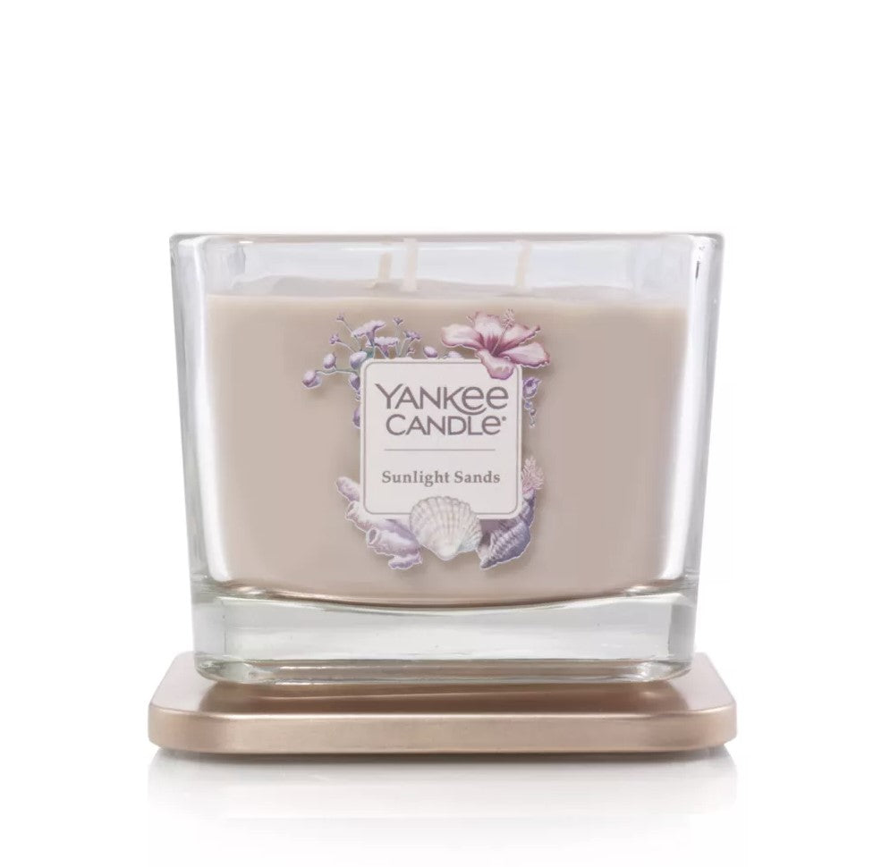 Yankee Candle Medium 3-Wick Square Candle (12.25oz) - Sunlight Sands