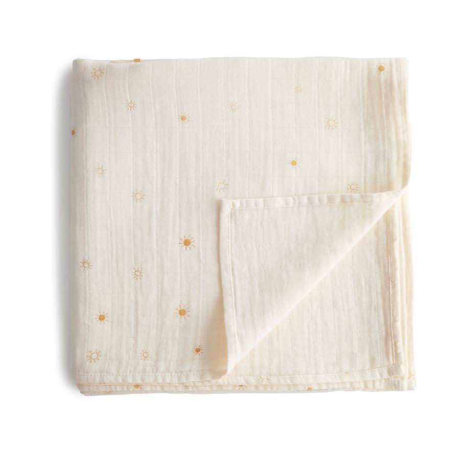 Mushie Muslin Baby Swaddle Blanket (14 designs) - Pupsik Singapore