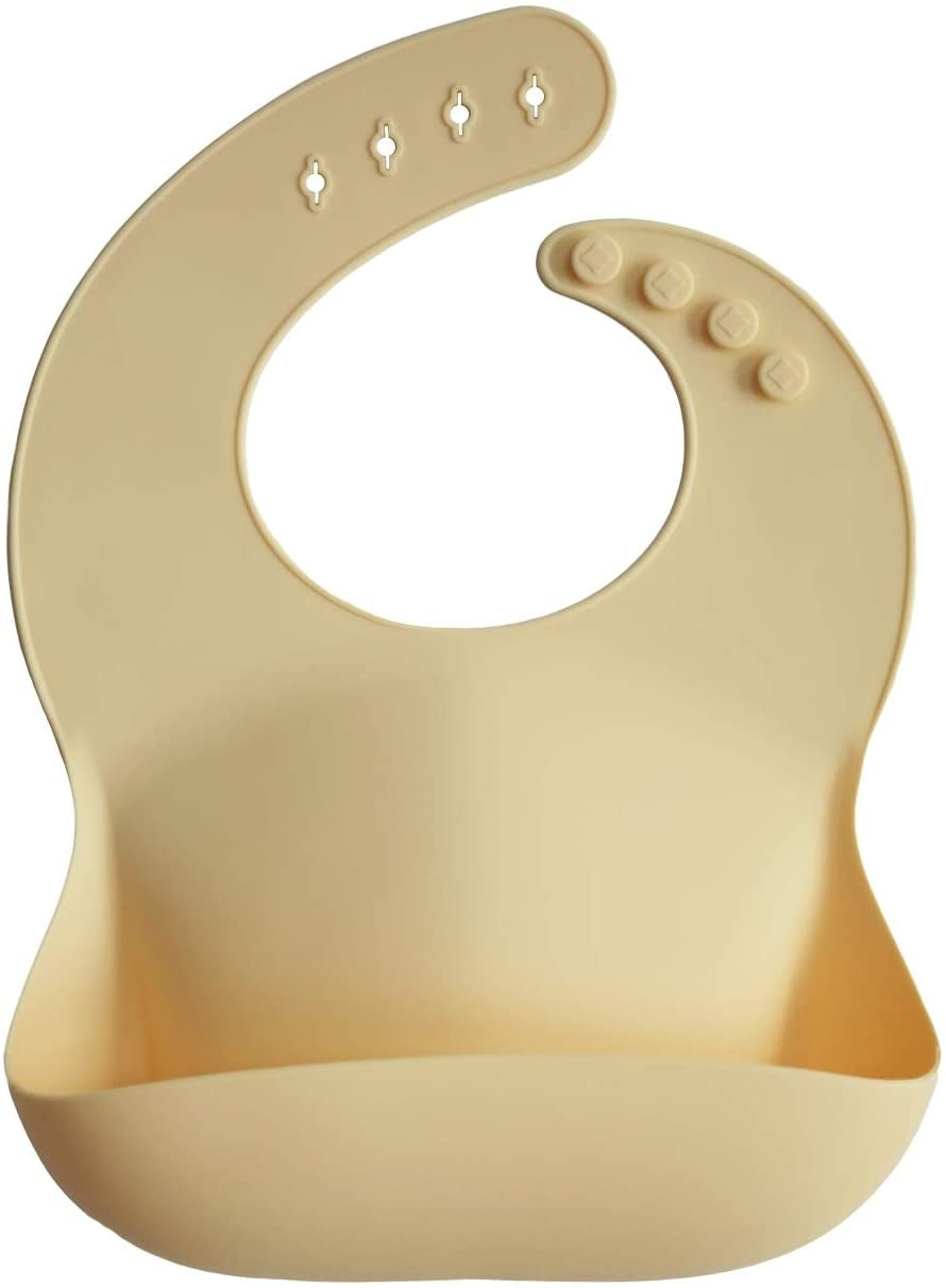 Mushie Silicone Baby Bib (40 designs) - Pupsik Singapore