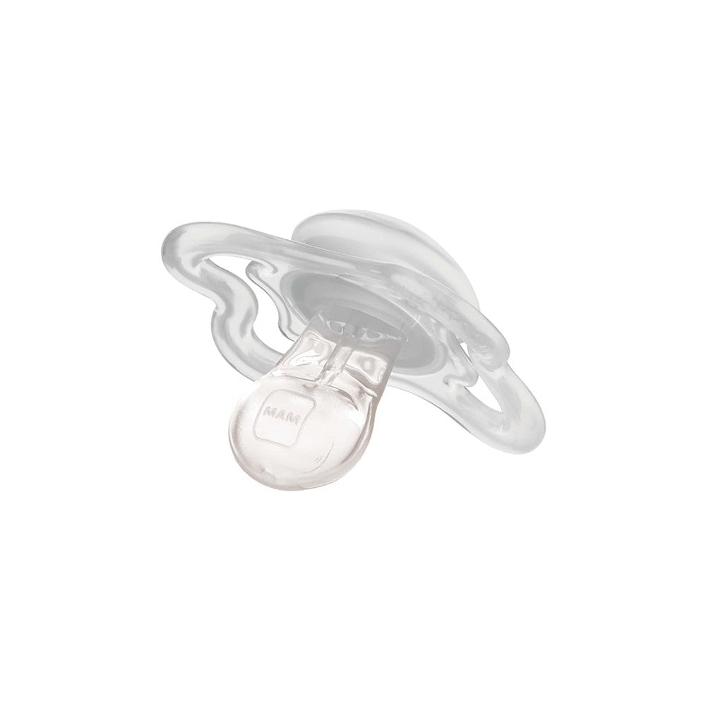 MAM Supreme Pacifier with Case, 16M+ - 2 Assorted Designs