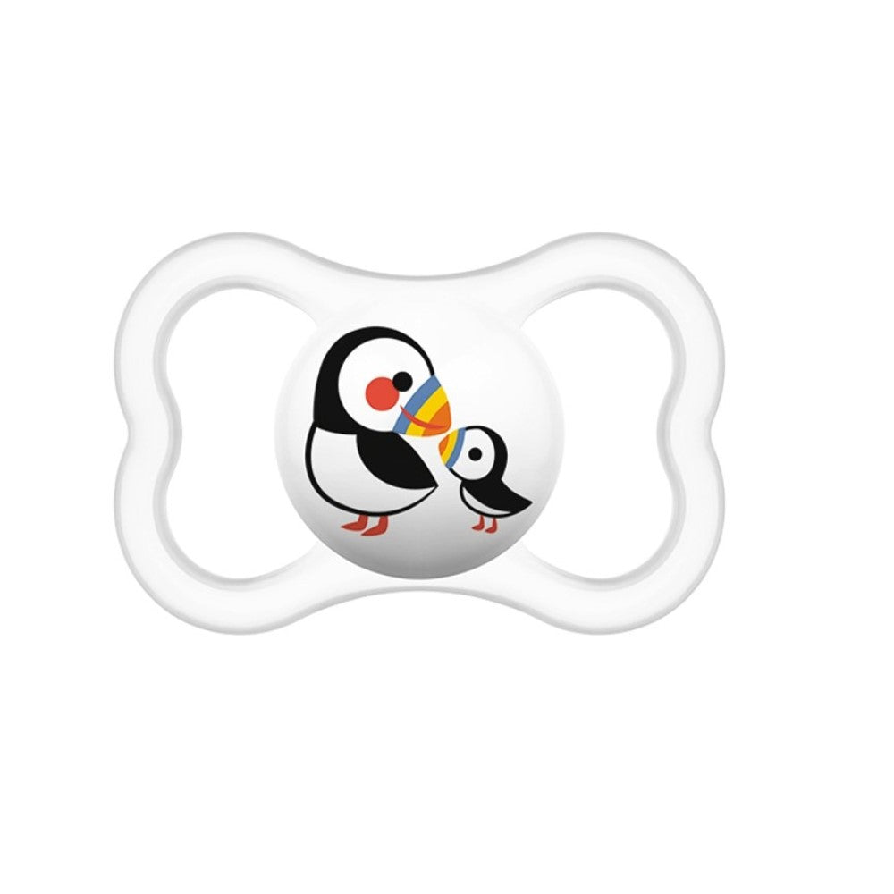 MAM Supreme Pacifier with Case, 16M+ - 2 Assorted Designs