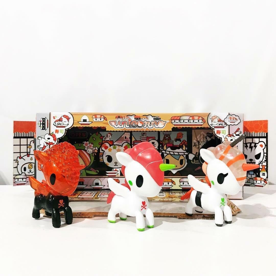 Tokidoki Sushicorno Vinyl Figure Set (3pk)