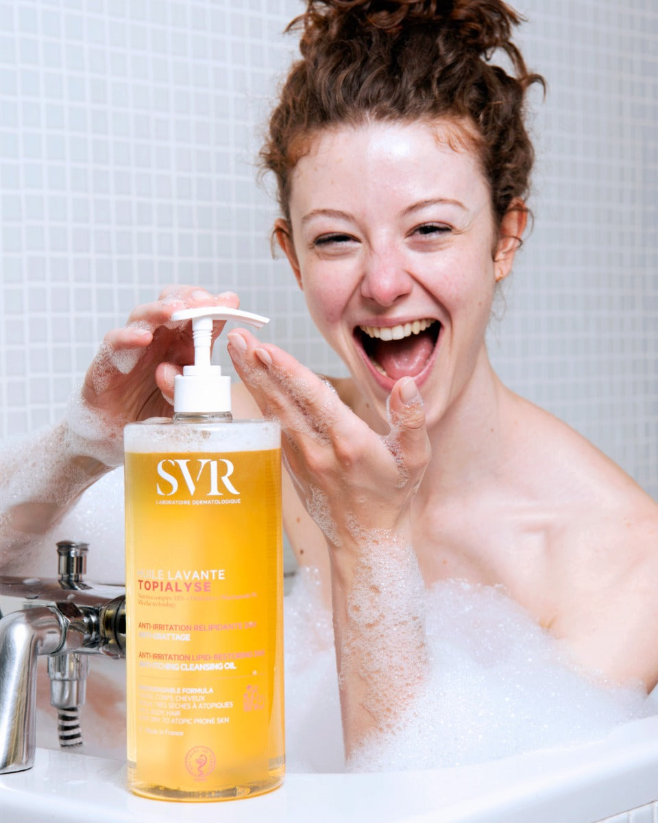 SVR Topialyse Huile Lavante Micellar Cleansing Oil, 200ml (Exp 10/25)